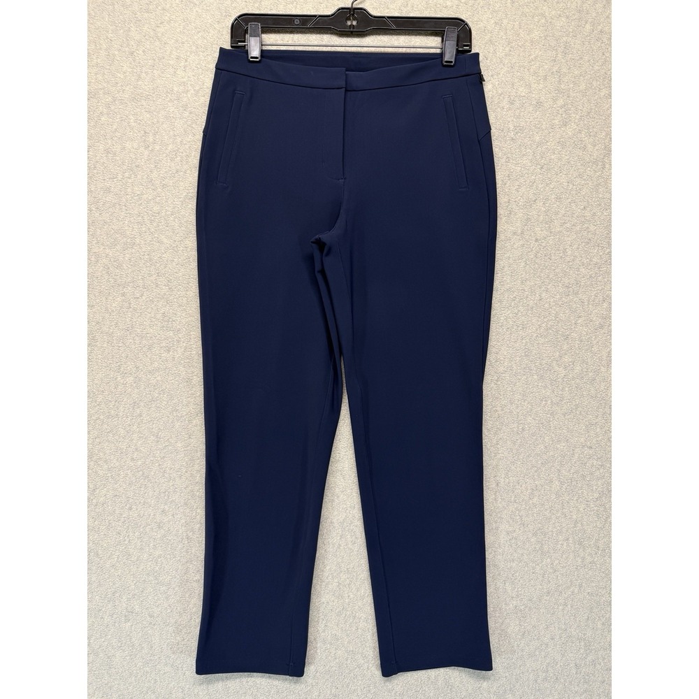 Lululemon Women's On The Move Stretch Office Travel Pants Navy Size 6